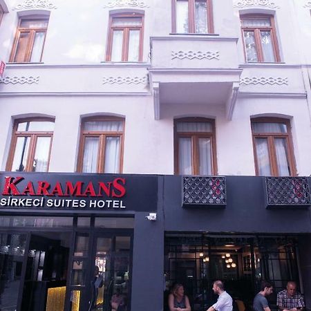 Karamans Sirkeci Suites Hotel Istanbul Eksteriør bilde