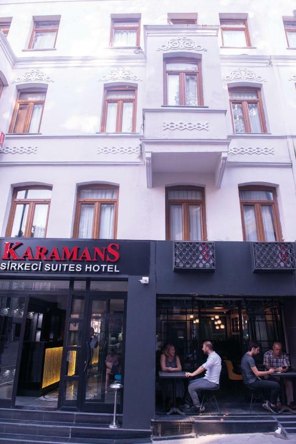 Karamans Sirkeci Suites Hotel Istanbul Eksteriør bilde