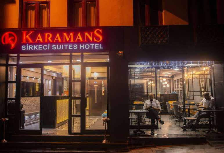 Karamans Sirkeci Suites Hotel Istanbul Eksteriør bilde