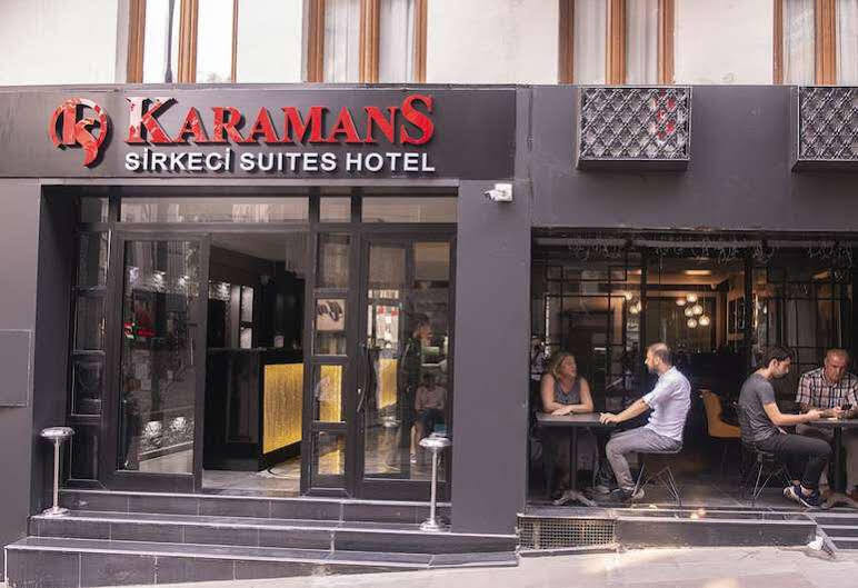Karamans Sirkeci Suites Hotel Istanbul Eksteriør bilde